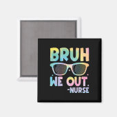 Bruh We Outナース年度末先生summe マグネット (正面/裏面)