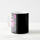 Bruh We Out先生学生Happy最終日Sch コーヒーマグカップ (正面左)