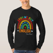 Bruh We Out Teachers Summer English Teacher Studen Tシャツ (正面)