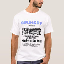 Bruhgby tシャツ