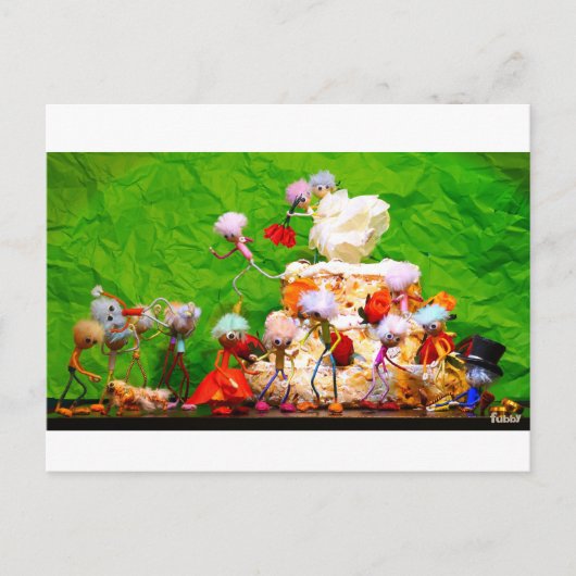 Bruidsfeest van de Fubby's. ポストカード (正面)