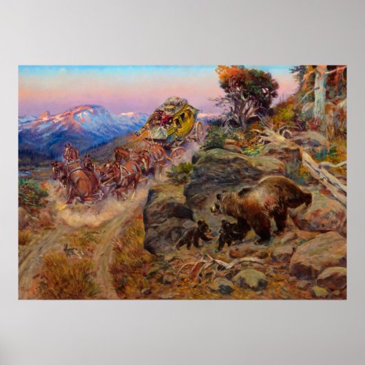 Bruin Not Bunnyがリーダーに転向1924年ラッセル ポスター (正面)