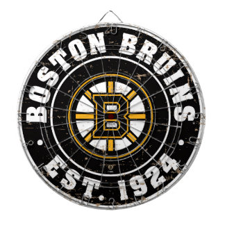 bruins dart board ダーツボード