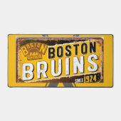 bruins desk mat デスクマット (正面)