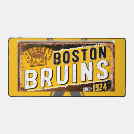 bruins desk mat デスクマット (正面)