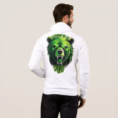 Bruins Zip-Up Warm-Up Hoodie パーカ (裏面フル)