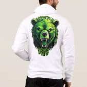 Bruins Zip-Up Warm-Up Hoodie パーカ (裏面)