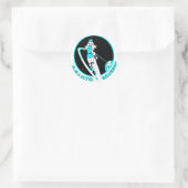 Bruiserzの弾道ステッカー ラウンドシール (バッグ)