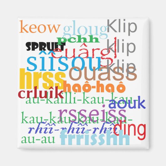 Bruits de la plage マグネット (正面)