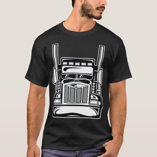 Brummi Autobahn Transport Gasoline geek freestyle  Tシャツ (正面)