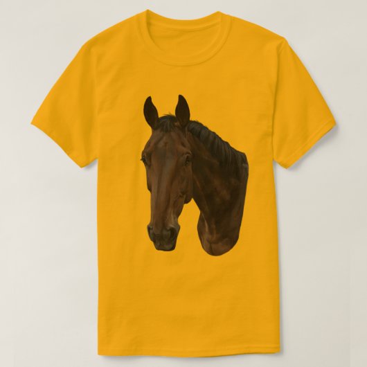 Brun Häst Tシャツ (デザイン正面)