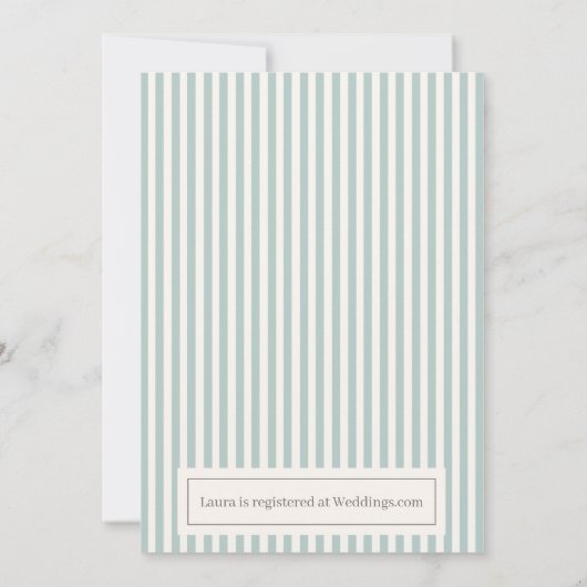 Brunch and Bubbles 招待状 (裏面)