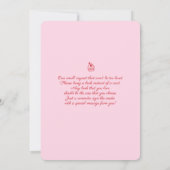 Brunch Baby Shower Girl Invitation 招待状 (裏面)