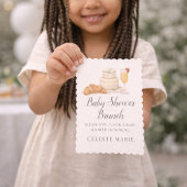 Brunch Baby Shower Invitation 招待状