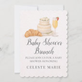 Brunch Baby Shower Invitation 招待状 (正面)