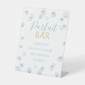 Brunch Bubbly and Baby Shower Parfait Bar  台座サイン (正面)