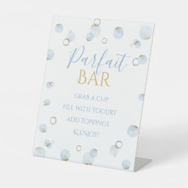 Brunch Bubbly and Baby Shower Parfait Bar  台座サイン