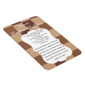 Brunch Coffee Muffin Recipe Magnet マグネット (右側)