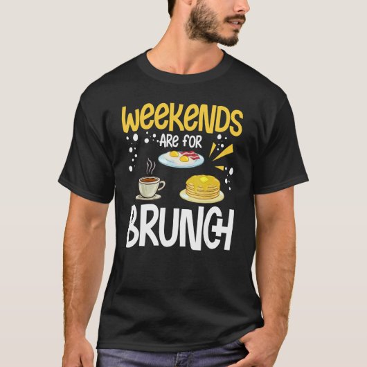 Brunch Ideas Food Recipes Mimosa Breakfast Sunday  Tシャツ (正面)