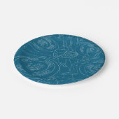 Brunch Tablescape ペーパープレート (アングル)