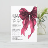 Brunch With The Bride She's Tying The Knot Bow 招待状 (スタンド正面)