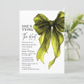 Brunch With The Bride She's Tying The Knot Bow 招待状 (スタンド正面)