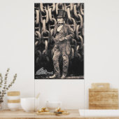 BRUNEL Isambard Kingdom Brunel Engineer Genius ポスター (キッチン)