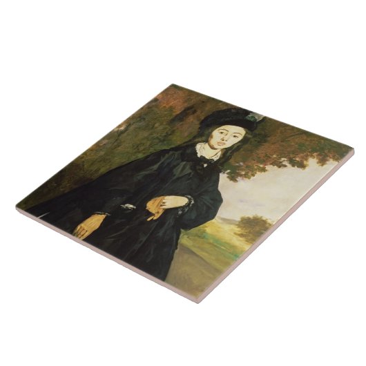 Brunet Manet |夫人 タイル (側面)