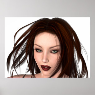 Brunette Beauty poster ポスター