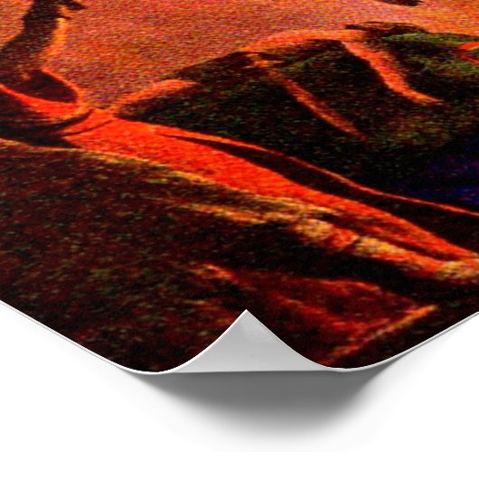 Brunhilde Weeps at Sigfried's葬式パイア ポスター (角)