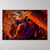 Brunhilde Weeps at Sigfried's葬式パイア ポスター (正面)