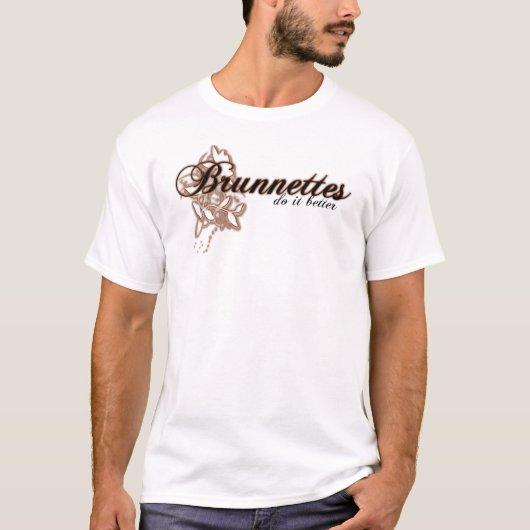 brunnettes tシャツ (正面)