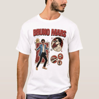 Bruno Mars Romantic Tour 2026 Tシャツ