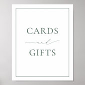 BRUNSWICKグリーンカードとギフトポスター ポスター (正面)