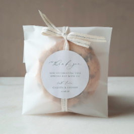 BRUNSWICKミニマル結婚リスト ラウンドシール