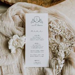 BRUNSWICK CREST Wedding Menu メニュー