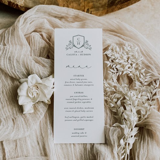 BRUNSWICK CREST Wedding Menu メニュー