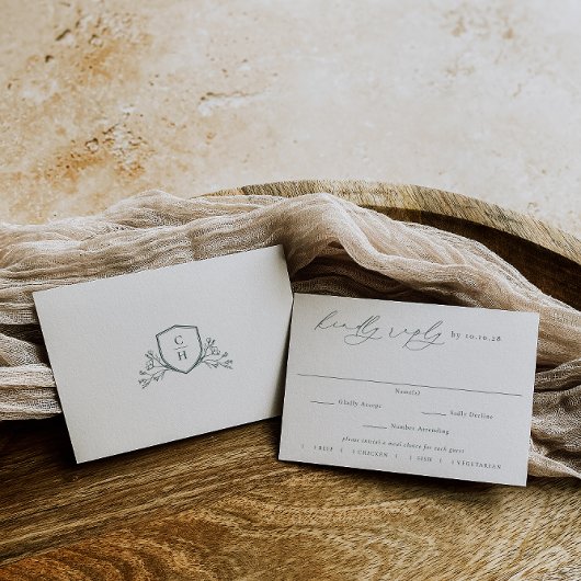 BRUNSWICK | Green Meal Choice Wedding 出欠カード