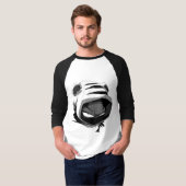 Brunzieの凝視(ライト) Tシャツ (正面フル)