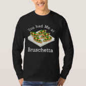 Bruschetta Apparel Italy Antipasto Tシャツ (正面)