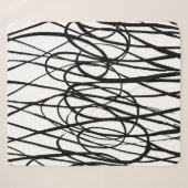 Brush abstract pattern. Grunge texture. Background シェルパブランケット (正面(横))