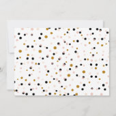 Brush Scriptフォトベビーの発表 案内状 (裏面)