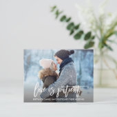 Brush Script結婚のRelended Love is Patent ポストカード (スタンド正面)