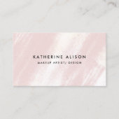 Brush Stroke Texture Modern 名刺 (正面)