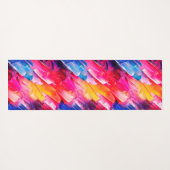 brush strokes 2 pattern ヨガマット (裏面(横))