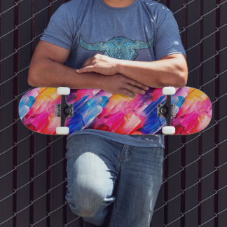 brush strokes pattern 2 スケートボード