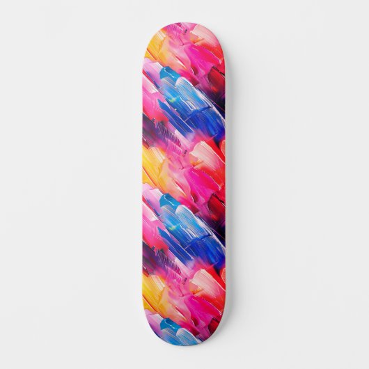 brush strokes pattern 2 スケートボード (正面)