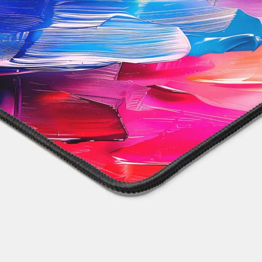 brush strokes pattern 2 デスクマット (コーナー)