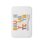 Brush your teeth バスマット (正面縦)