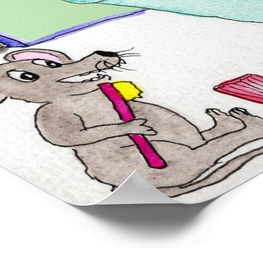 Brush your Teeth! ポスター (角)